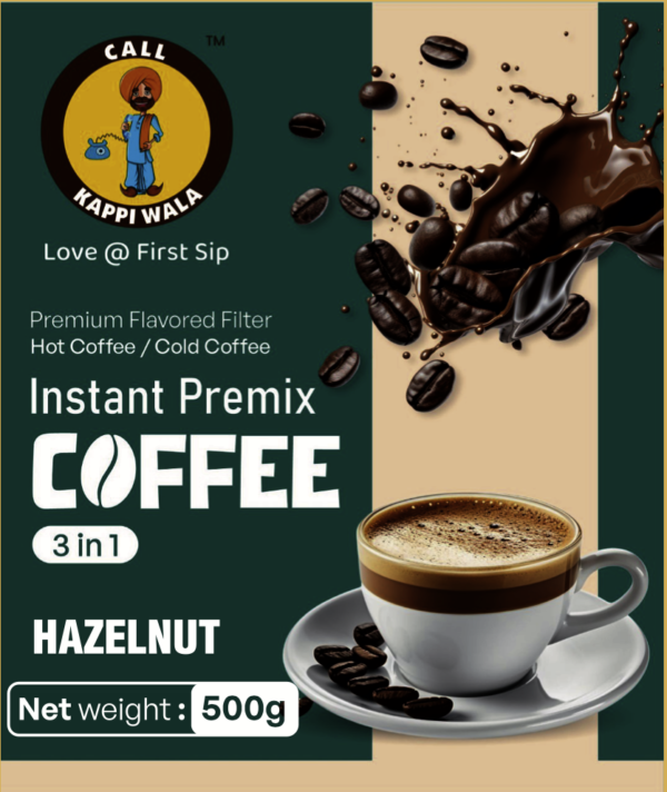 Instant Premix Coffee HAZELNUT